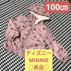 （お値下げ）ディズニー　裏ボアジャケット　防寒着　フードあり100㎝暖かい