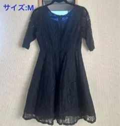 フォーマル　レースのワンピース