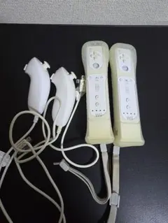 Wii リモコン モーションプラス 2個セット ヌンチャク有