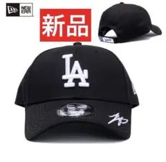 新品未使用　ドジャース　大谷翔平サイン刺繍　ニューエラ 希少　キャップ
