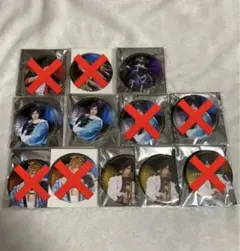 刀ミュ らぶフェス 缶バッジ クリアシート