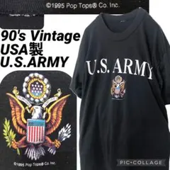 USA製 90's Vintage US.ARMY Tシャツ シングルステッチ