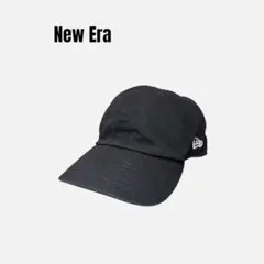 New Era 黒 cap 刺繍ロゴ アーカイブ y2k vintage 激レアのサムネイル
