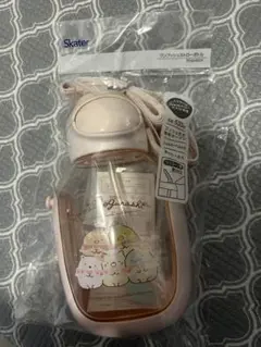すみっコぐらし ワンプッシュストローボトル 水筒 スケーター