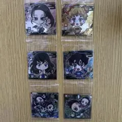 【値下げ】鬼滅の刃　ディフォルメシール　ウエハースシール6