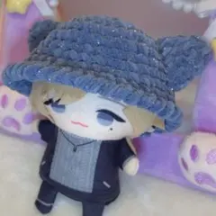 ぬい服 10cm にじぱぺっと 猫耳 バケハ ラメ入り にじさんじ ぬい活