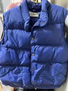 名作　ll bean ダウンベスト　Lサイズ　USA製　80年代
