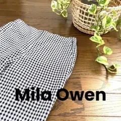 Mila Owen ギンガムチェック カジュアルパンツ 【美品】