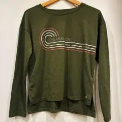 GapFit BE A RAINBOW 長袖カットソー キッズXL ヴィンテージ