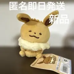 イーブイ ぬいぐるみマスコットキーホルダー ポケモン×カナヘイコラボ