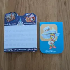 ディズニーリゾート メモ帳 セット