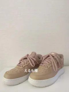 エアーフォース1 ベージュ スニーカー 美品 23cm 茶色 ナイキ