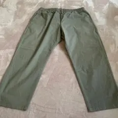 オリーブ色 コットン チノパン XXL