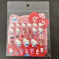 【韓国限定】 サンリオ マシュマロシール ぷっくりシール キティ