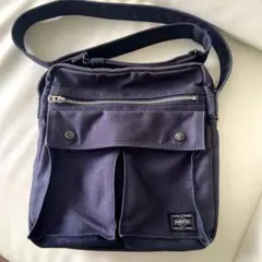 PORTER ポーター スモーキー ショルダーバッグ ネイビー