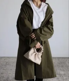 sakishimatokyo オリーブ色モッズコート