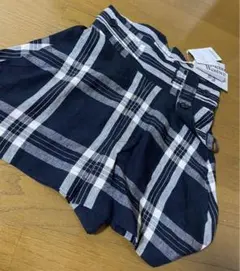 チェック柄パンツレディース