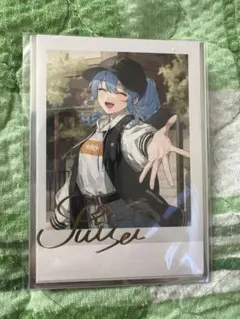 【新品】星空へ架かる橋　初ちゃん❤　箔押しサインカード Yahoo!オークション - 【星空へ架かる橋 中津川初 非売品・描き