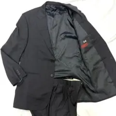 Loro Piana ロロピアーナ ダブル スーツ セットアップ ストライプ 紺のサムネイル