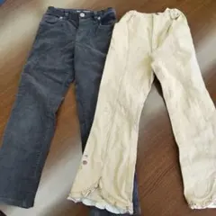 ロングパンツ 130cm 2枚セット