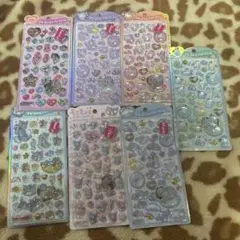 うるちゅるポップシール 7枚セットサンリオベビー トムジェリ パワパフ 正規品