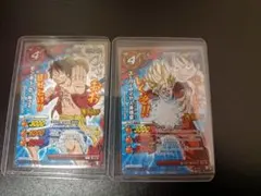プロモカード ブイジャンプフェスタ ミラバト 孫悟空 ルフィ - メルカリ