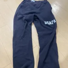 Americana USAGA スウェットパンツ 黒
