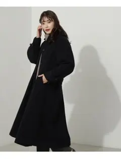 3月まで ボリュームAラインコート NATURAL BEAUTY BASIC