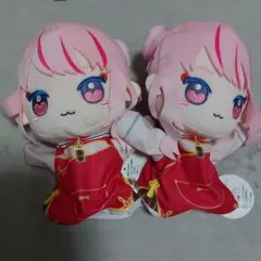 7つセット　HIMEHINA パペットぬいぐるみ　鈴木ヒナ　ヒメヒナ HIMEHINA ヒメヒナ パペットぬいぐるみ 2種セット ラウンドワン限定