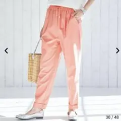 新品　coen コーエン ジョガーパンツ ORANGE S 定価3,960円