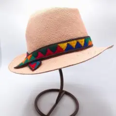 SENSI STUDIO パナマハット 麦わら帽子 M ペイント加工 - メルカリ