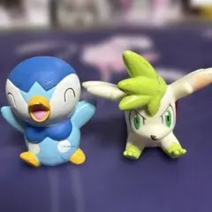 ポケモンキッズ指人形　ポッチャマ　シェイミ