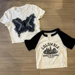 ミニTシャツ2点セット　夏服