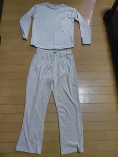 ホワイト Lサイズ ルームウェアセット