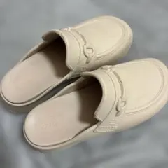 【匿名発送】GU rokhローファークロッグサンダル 23cm