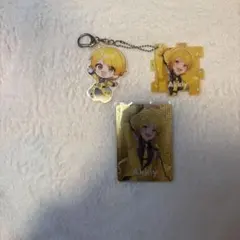 AMPTAKxCOLORS あっきぃ グッズセット アクリルキーホルダー カード