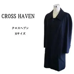 【CROSS HAVEN】クロスヘブン 比翼仕立てカシミアミックスコート