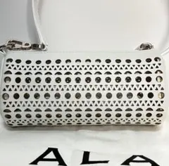 極美品】アライア ハンドバッグ MINI TUBE BAG - メルカリ