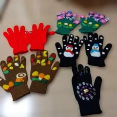 カラー軍手　四季