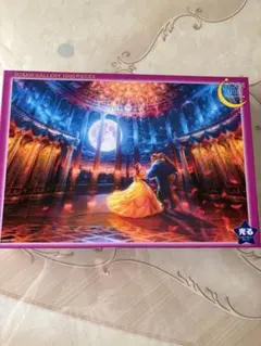 光るジグソーパズル 1000ピース　美女と野獣　ディズニー　　日本製