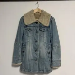 Hysteric Glamour ￼フェイクファーデニム コート￼