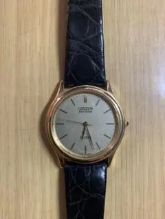 CITIZEN Eco-Drive 腕時計 ゴールド/ブラック