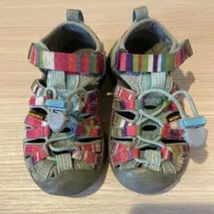 KEEN マルチカラー ベビーサンダル