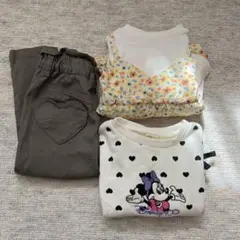 女の子 トップス パンツ 3点 まとめ売り