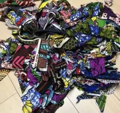 アフリカ布 ハギレ