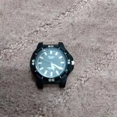 Fischer ブラック アナログ腕時計