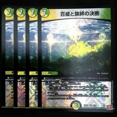 百威と族絆の決断　４枚