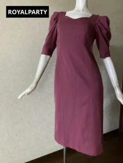 ✰ROYAL PARTY パフスリーブ ワンピースのサムネイル