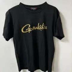 Gamakatsu 魚デザイン Tシャツ Lサイズ 黒のサムネイル