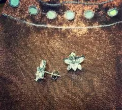 週末限定価格　シルバー 蝶 ピアス